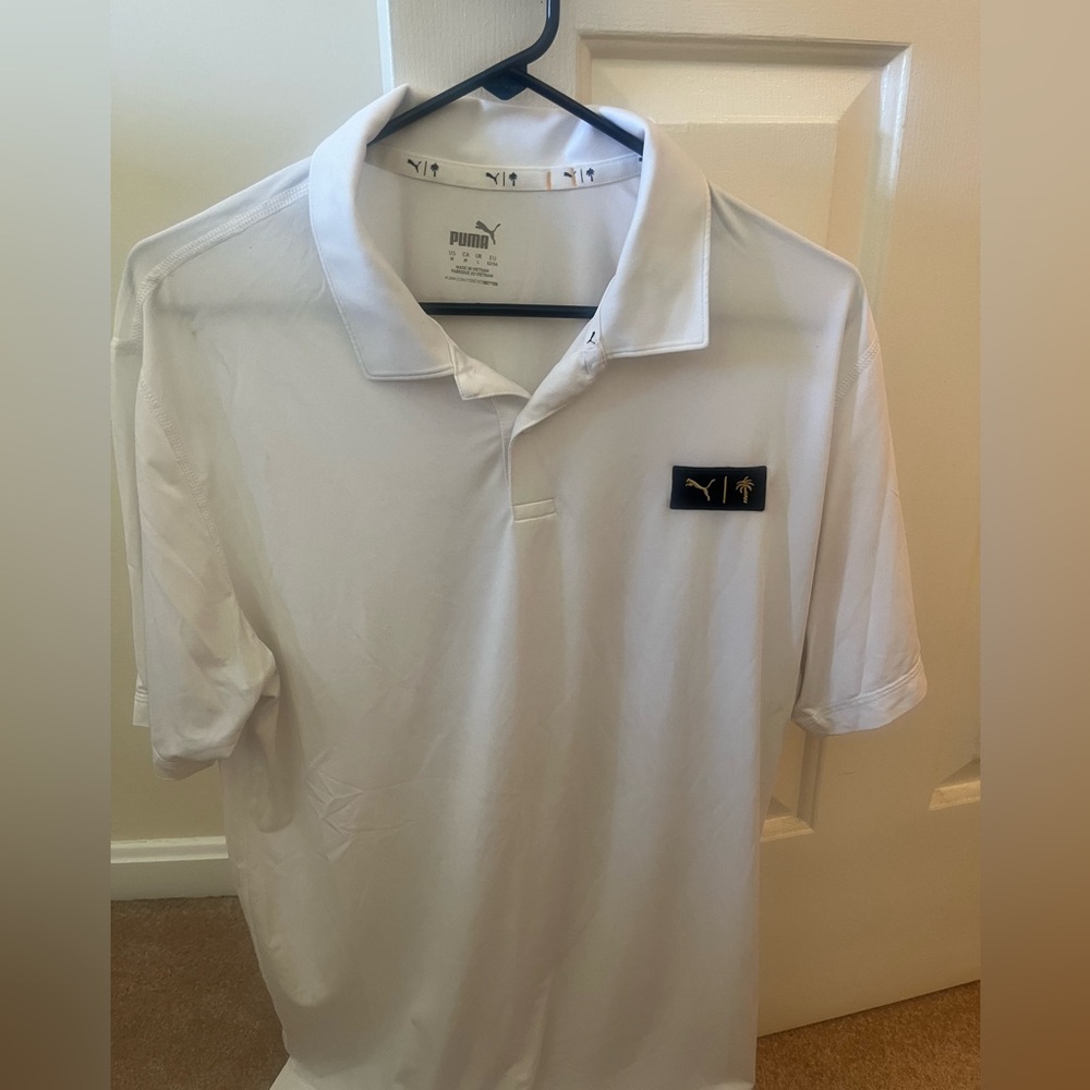 Puma x PTC White Golf Shirt